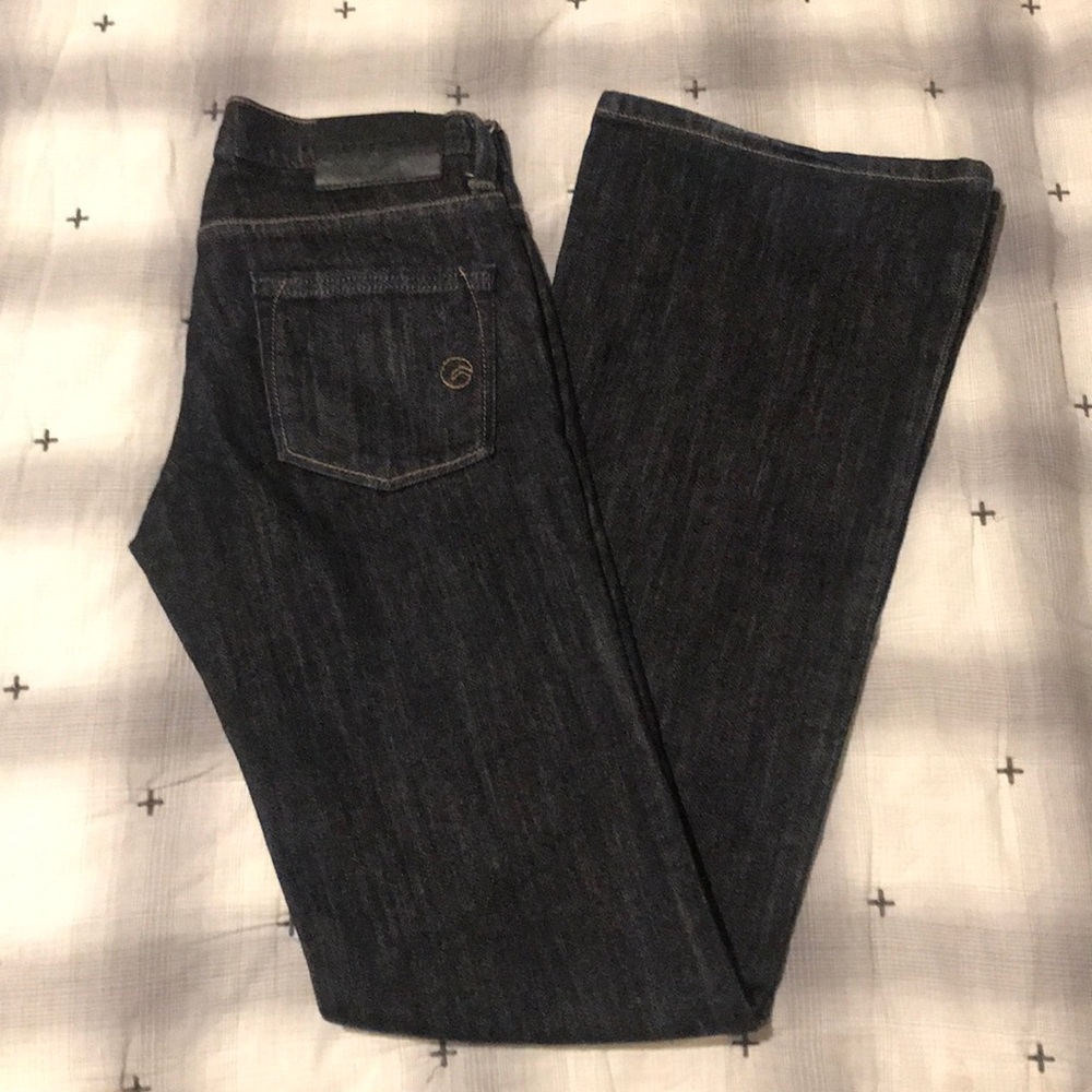 Fresh Ink Yume Dark Denim Flares